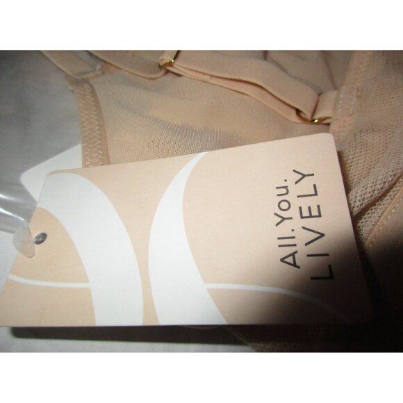 All You Lively Women's Comfort Style Bra Toasted Almond Large New!!! - Picture 3 of 4